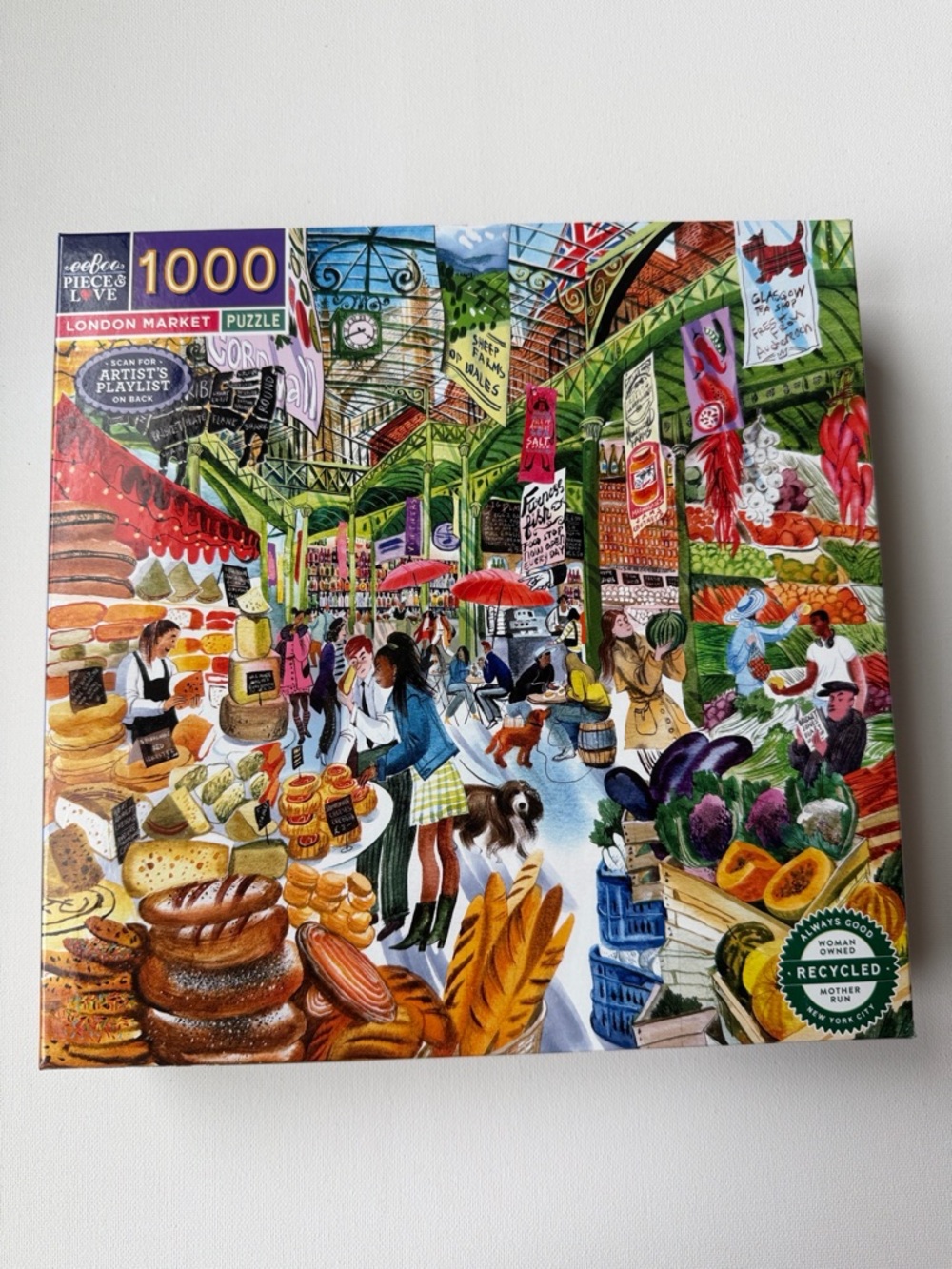 eeBoo London Market puzzle